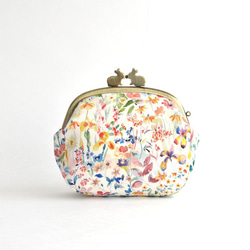 Rabbits floral frame purse(M) - Liberty "Felda" UK [617] 第4張的照片