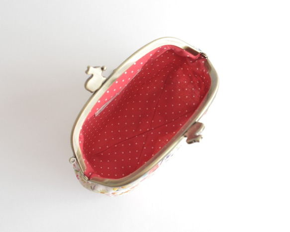 Rabbits floral frame purse(M) - Liberty "Felda" UK [617] 第8張的照片