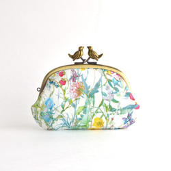 Frame purse with birds - Liberty "Wild Flowers" [629] 第2張的照片