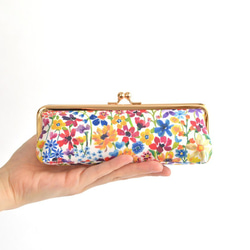 {花卉口金包} Floral pen case - Liberty "Dreams of Summer" [709] 第2張的照片