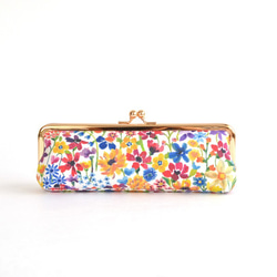 {花卉口金包} Floral pen case - Liberty "Dreams of Summer" [709] 第3張的照片