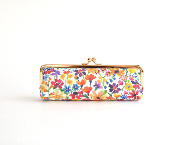 {花卉口金包} Floral pen case - Liberty "Dreams of Summer" [709] 第4張的照片