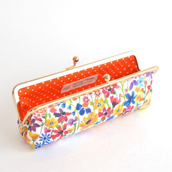 {花卉口金包} Floral pen case - Liberty "Dreams of Summer" [709] 第6張的照片