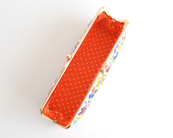 {花卉口金包} Floral pen case - Liberty "Dreams of Summer" [709] 第7張的照片