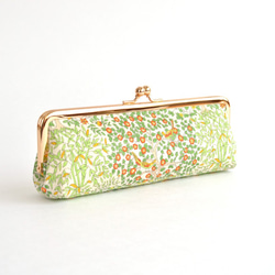 {花卉口金包} Floral pen case - Liberty "Jess and Jean" [710] 第1張的照片