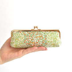 {花卉口金包} Floral pen case - Liberty "Jess and Jean" [710] 第2張的照片