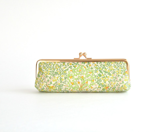 {花卉口金包} Floral pen case - Liberty "Jess and Jean" [710] 第4張的照片