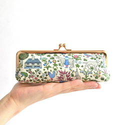 {口金包} Floral pen case - Liberty "Voysey" [817] 第10張的照片