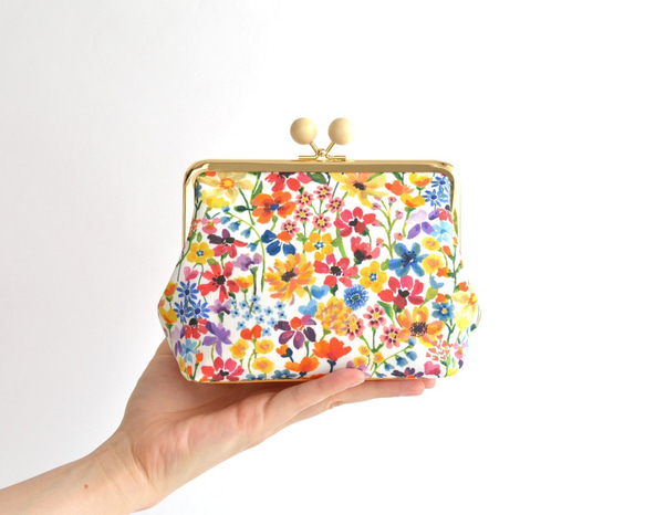 Kiss lock cosmetic pouch(ML) "Dreams of Summer" [760] 第1張的照片