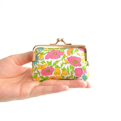 口金包 - Frame purse (S) - Liberty "Poppy and Daisy" Y&P [798] 第1張的照片