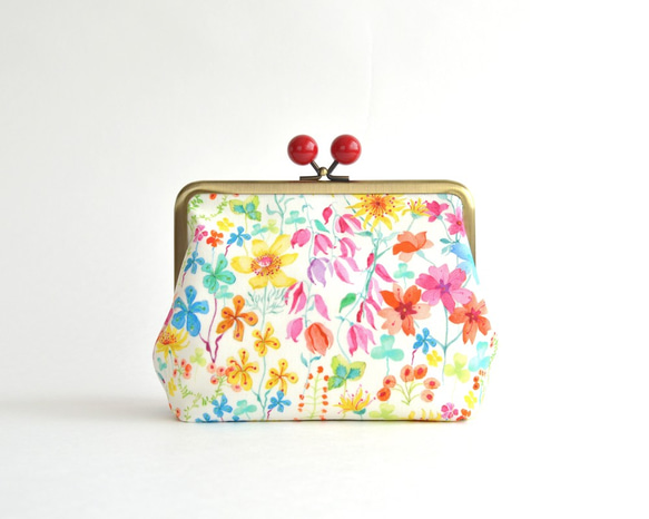 Kiss lock cosmetic pouch(ML) "Amber’s Posy" UK [810] 第4張的照片