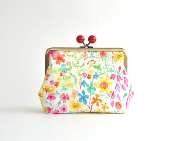 Kiss lock cosmetic pouch(ML) "Amber’s Posy" UK [810] 第5張的照片