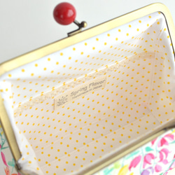 Kiss lock cosmetic pouch(ML) "Amber’s Posy" UK [810] 第7張的照片