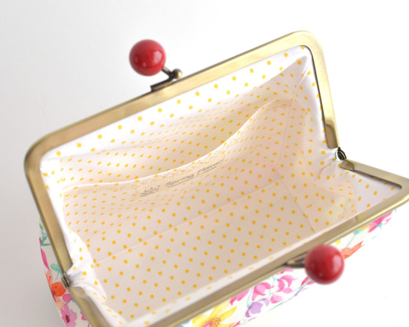 Kiss lock cosmetic pouch(ML) "Amber’s Posy" UK [810] 第8張的照片