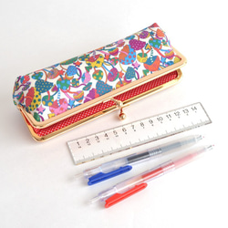 口金包 Colorful Mushrooms Pencil Case - Liberty "Magic" [821] 第9張的照片