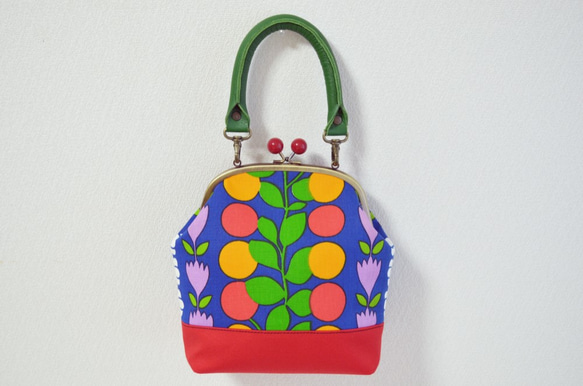 2 WAY frame bag - Scandi colorful fabric [302] 第2張的照片