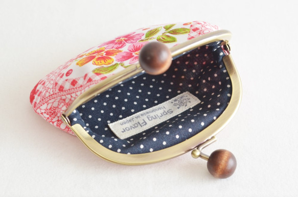 Retro floral candy coin purse|German fabric|[352] 第4張的照片