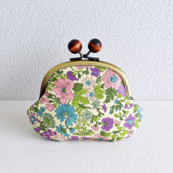 Frame purse|Liberty|Emily|floral|Shabby chic| [336] |(F610) 第2張的照片