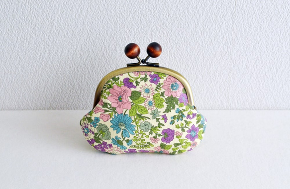 Frame purse|Liberty|Emily|floral|Shabby chic| [336] |(F610) 第2張的照片