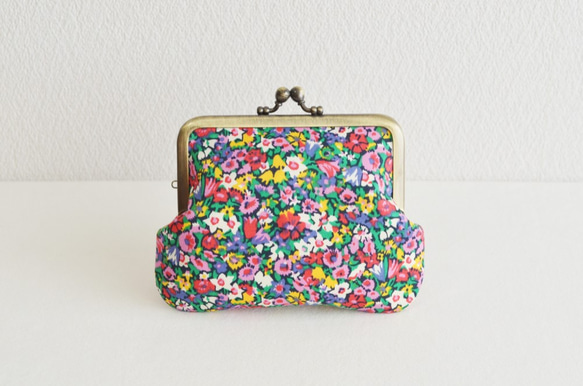 Frame purse|Liberty|floral|multi|cotton[343]|(F22+) 第2張的照片