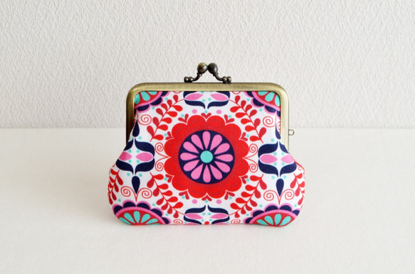 Retro folk floral coin purse [347] 第1張的照片