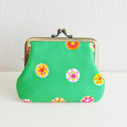 Frame purse - retro floral in Green [365]|(F22+) 第2張的照片