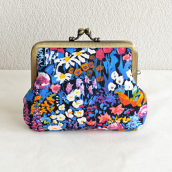 Frame purse|Liberty|Small painter's meadow|floral[475] 第2張的照片