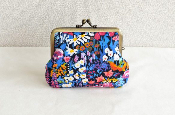 Frame purse|Liberty|Small painter's meadow|floral[475] 第2張的照片