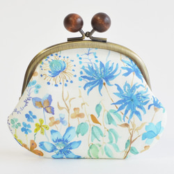 Frame purse|Liberty|Amber's Posy|blue white [686] (F610) 第2張的照片