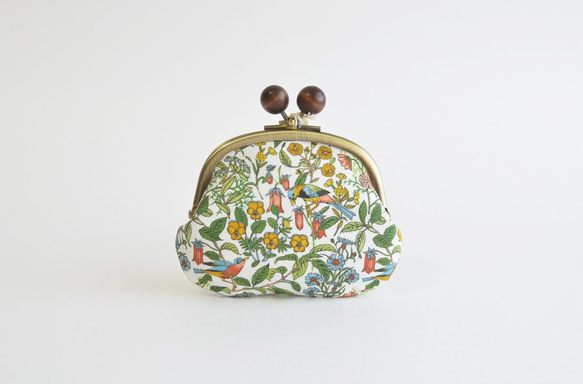 Frame purse - Liberty "Catesby" - green [875] 第2張的照片