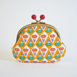 Modern geometric floral coin purse  [205] (F610) 第1張的照片