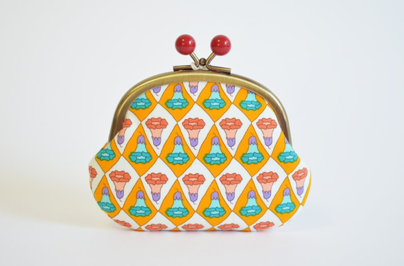 Modern geometric floral coin purse  [205] (F610) 第2張的照片