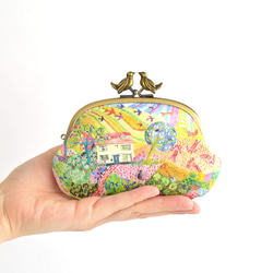 Frame purse with birds - Liberty "Rotal Oak House" [722] 第1張的照片