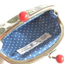 Liberty folk Candy coin purse - White&Blue [480] 第3張的照片