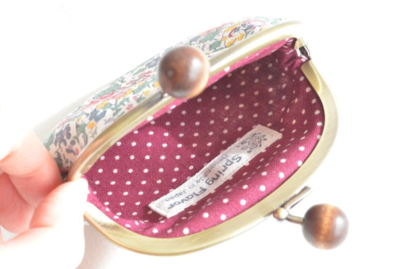 Liberty "Claire-Aude" floral Candy coin purse [484] 第3張的照片