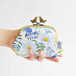 Liberty floral frame coin purse with birds - Chartwell [927] 第1張的照片