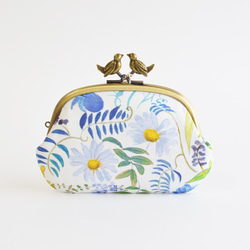 Liberty floral frame coin purse with birds - Chartwell [927] 第2張的照片