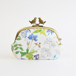 Liberty floral frame coin purse with birds - Chartwell [927] 第3張的照片