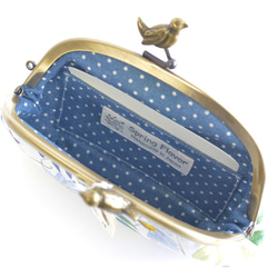 Liberty floral frame coin purse with birds - Chartwell [927] 第4張的照片