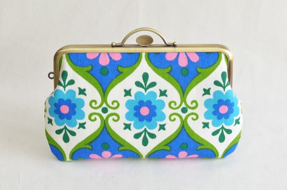 Small cosmetic pouch - Vintage retro german floral [516] 第2張的照片