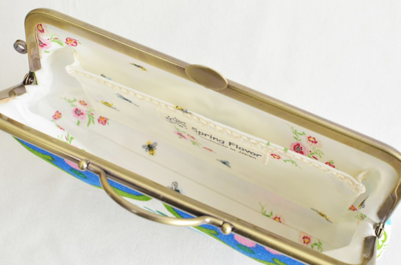 Small cosmetic pouch - Vintage retro german floral [516] 第4張的照片