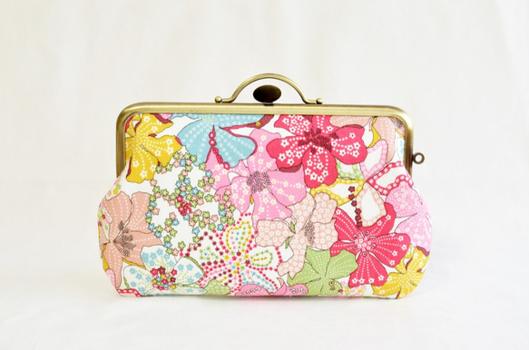 Small cosmetic pouch - Liberty "Mauvey" pink[536] 第2張的照片