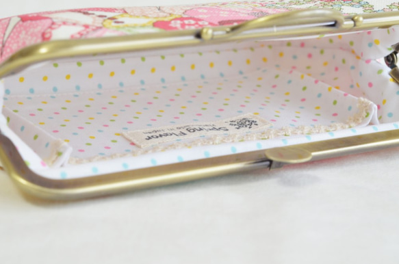 Small cosmetic pouch - Liberty "Mauvey" pink[536] 第5張的照片