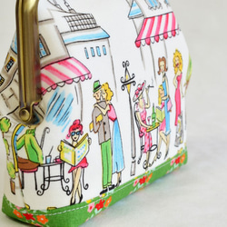 Small kiss lock pouch - Patisserie with cookies[518] 第5張的照片
