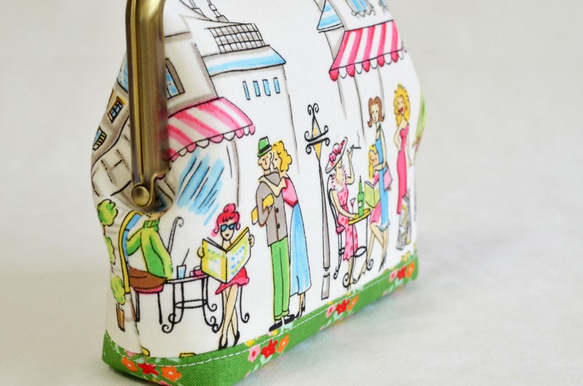 Small kiss lock pouch - Patisserie with cookies[518] 第5張的照片