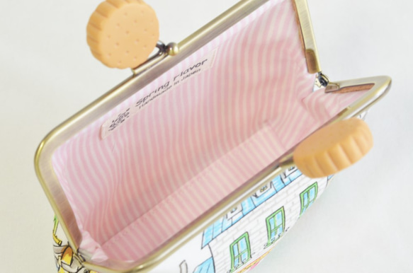 Small kiss lock pouch - Patisserie with cookies[518] 第7張的照片