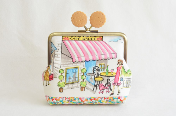 Small kiss lock pouch - Cafe with cookies[597] 第1張的照片