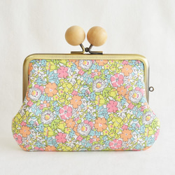 Double clasp/frame purse - Liberty garden floral - [575] 第2張的照片