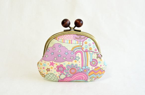 Liberty "Over The Rainbow" floral Candy coin purse [638] 第1張的照片