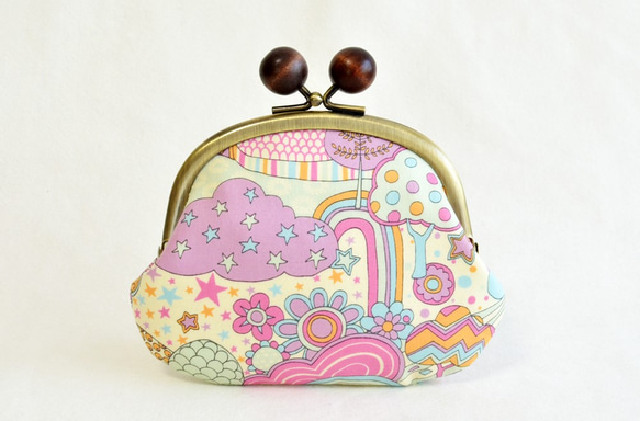 Liberty "Over The Rainbow" floral Candy coin purse [638] 第3張的照片